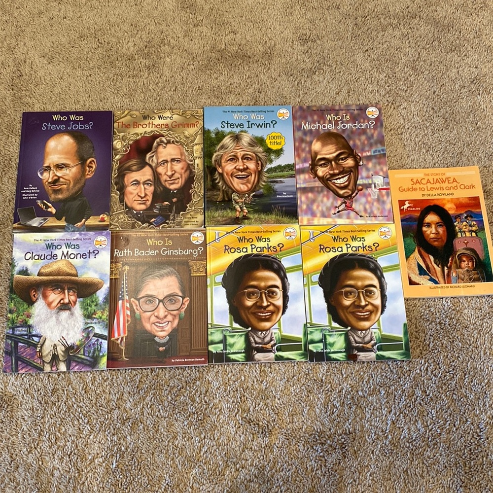 New! Biography Chapter Books
